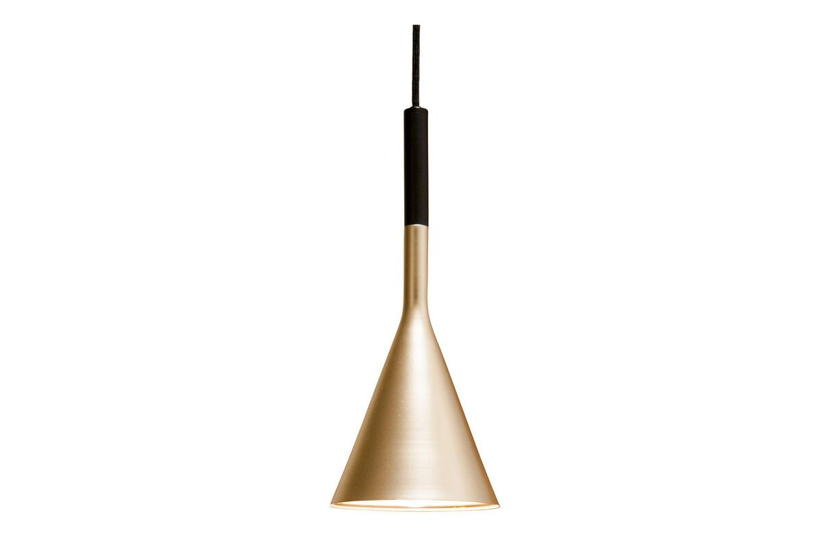 Luminaire suspendu finition dorée en laiton BOB