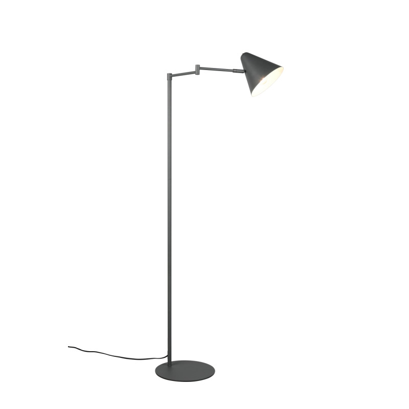 Lampadaire design en métal industriel, COSIMA