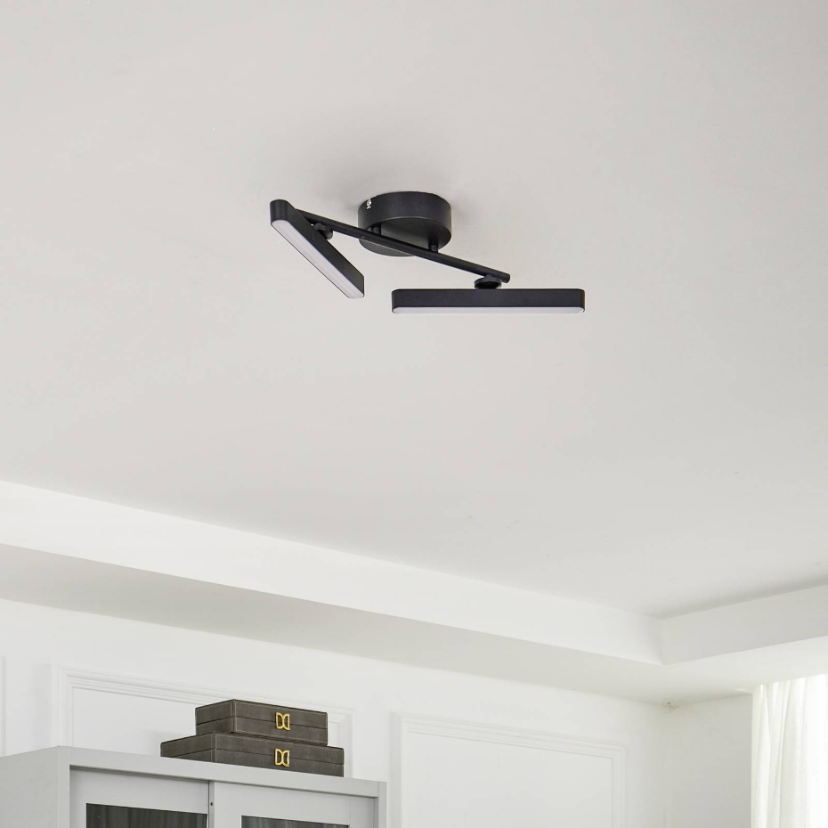 Plafonnier en métal moderneLED, Eldrin