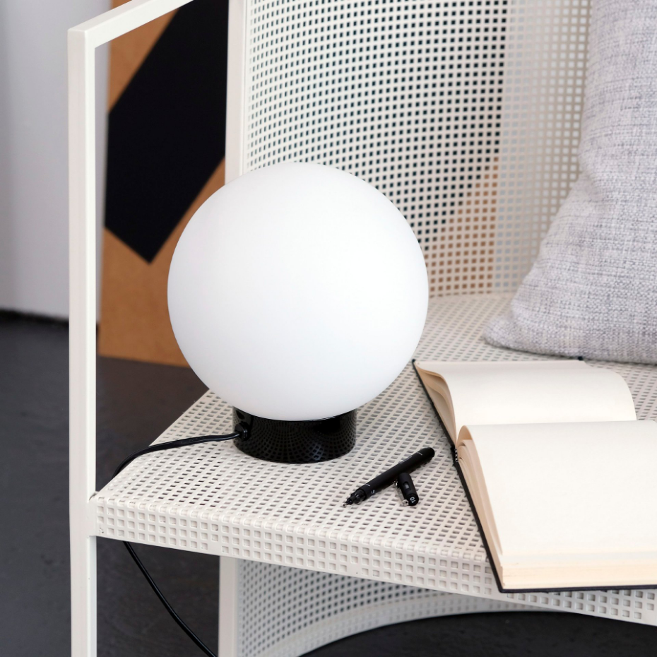 Lampe à poser en Verre et Métal BARCELONA