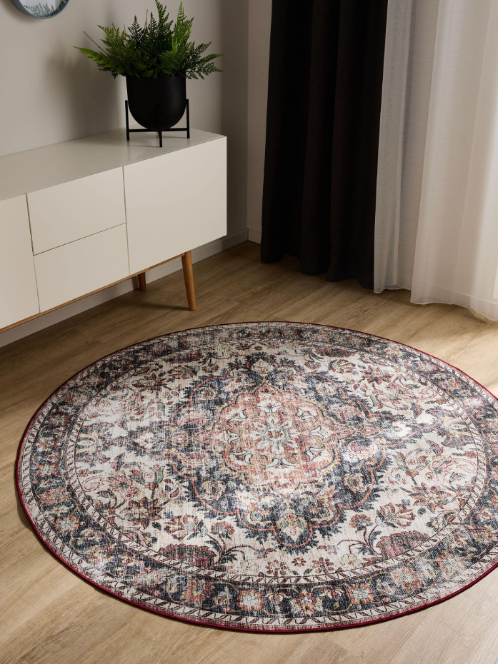 Tapis rond lavables GEORGE