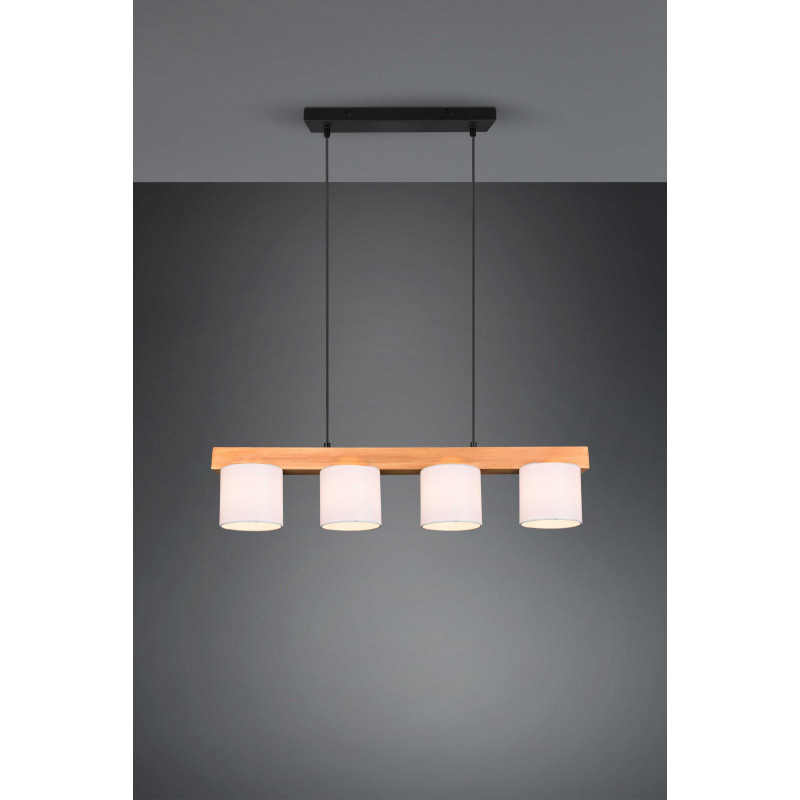 Suspension en bois classique, D.12 , CAMERON