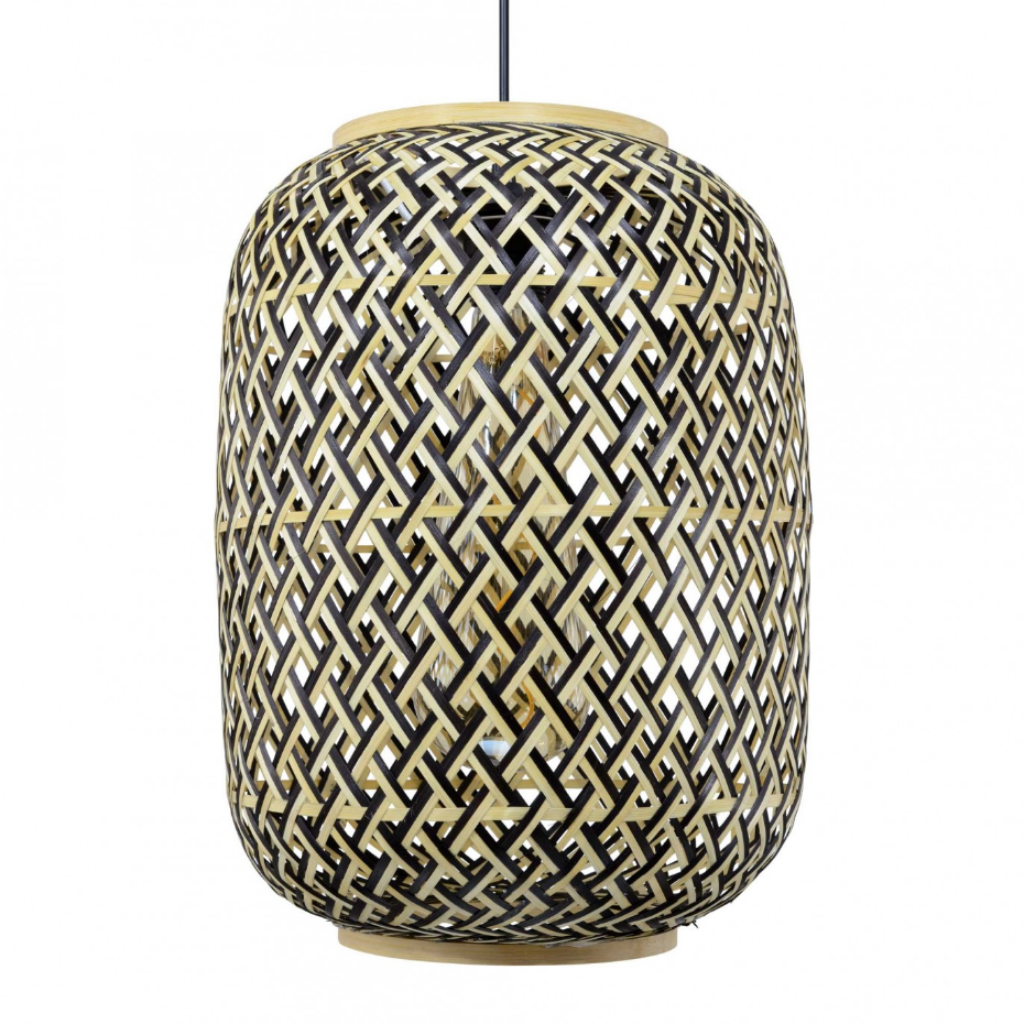Suspension en bambou bicolore, MINELLE