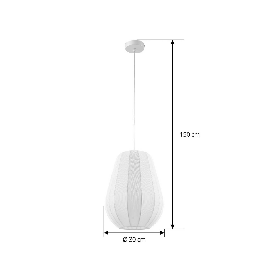 Suspension en textile moderne, Helin