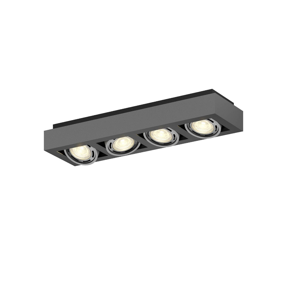 Plafonnier en aluminium moderne, Ronka