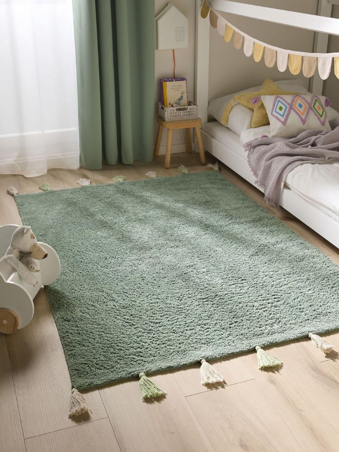 Tapis lavables pour enfants tufté main MALU