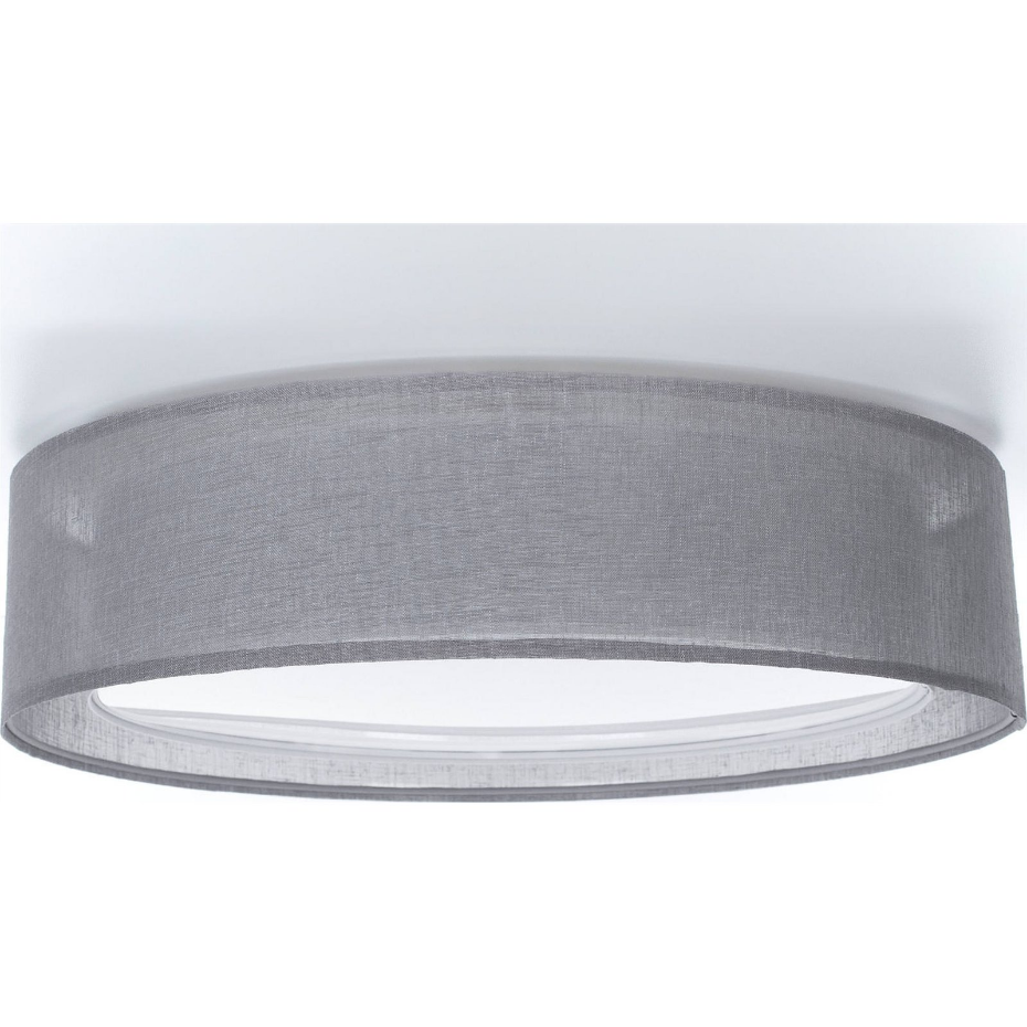 Plafonnier rond en tissu Puro