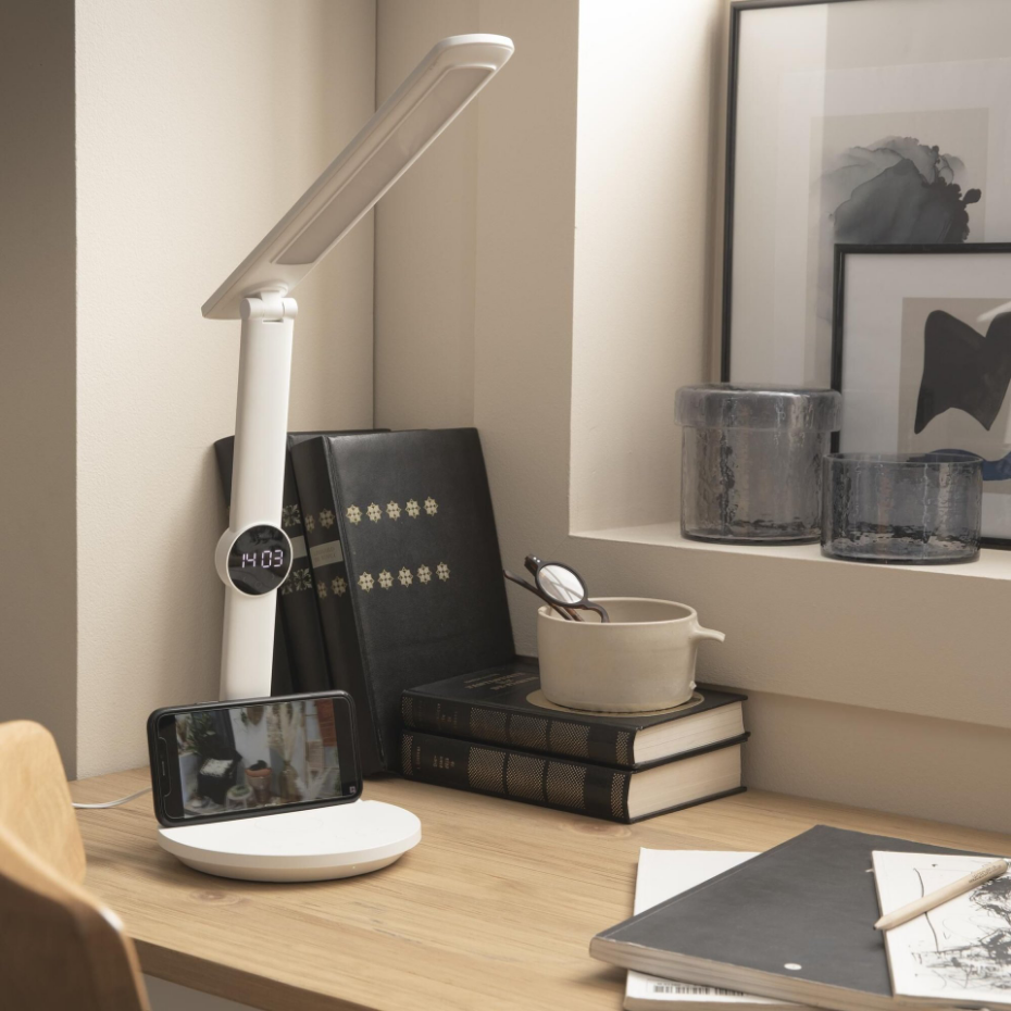 Lampe de bureau en plastique, ALEX PLUS