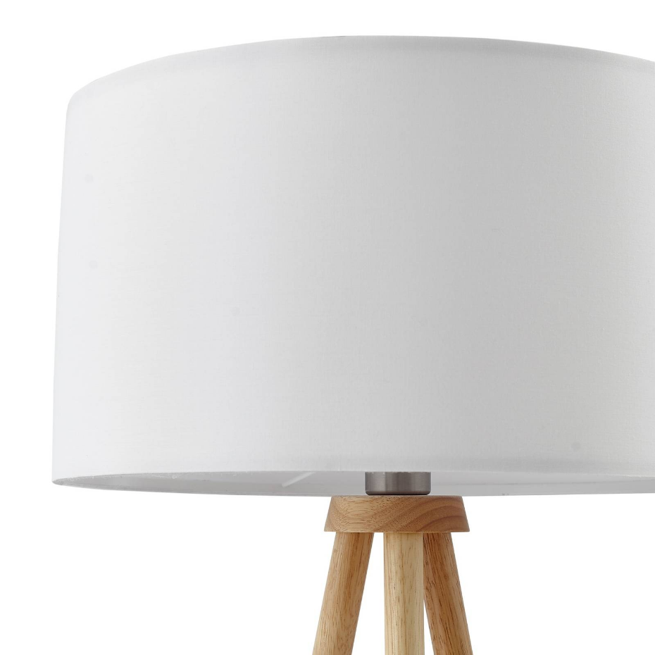 Lampadaire en bois traditionnel, Adamio