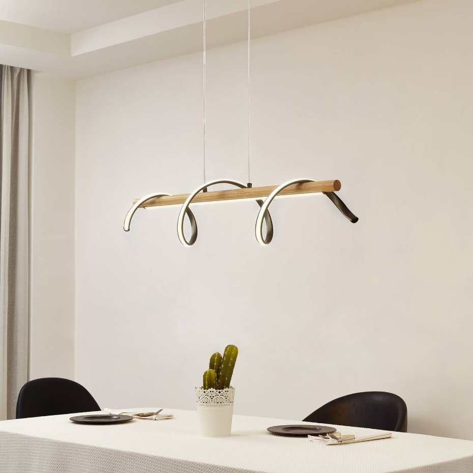 Suspension en aluminium traditionnelLED