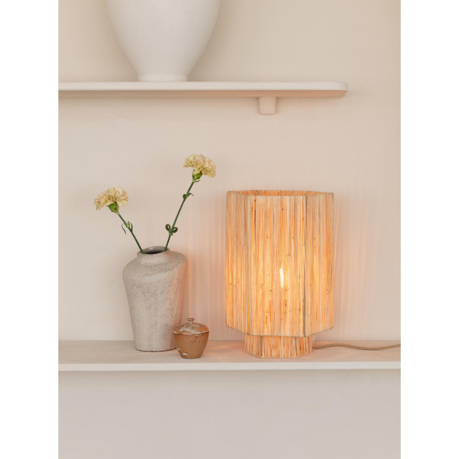 Lampe De Table Raphia PANAMA