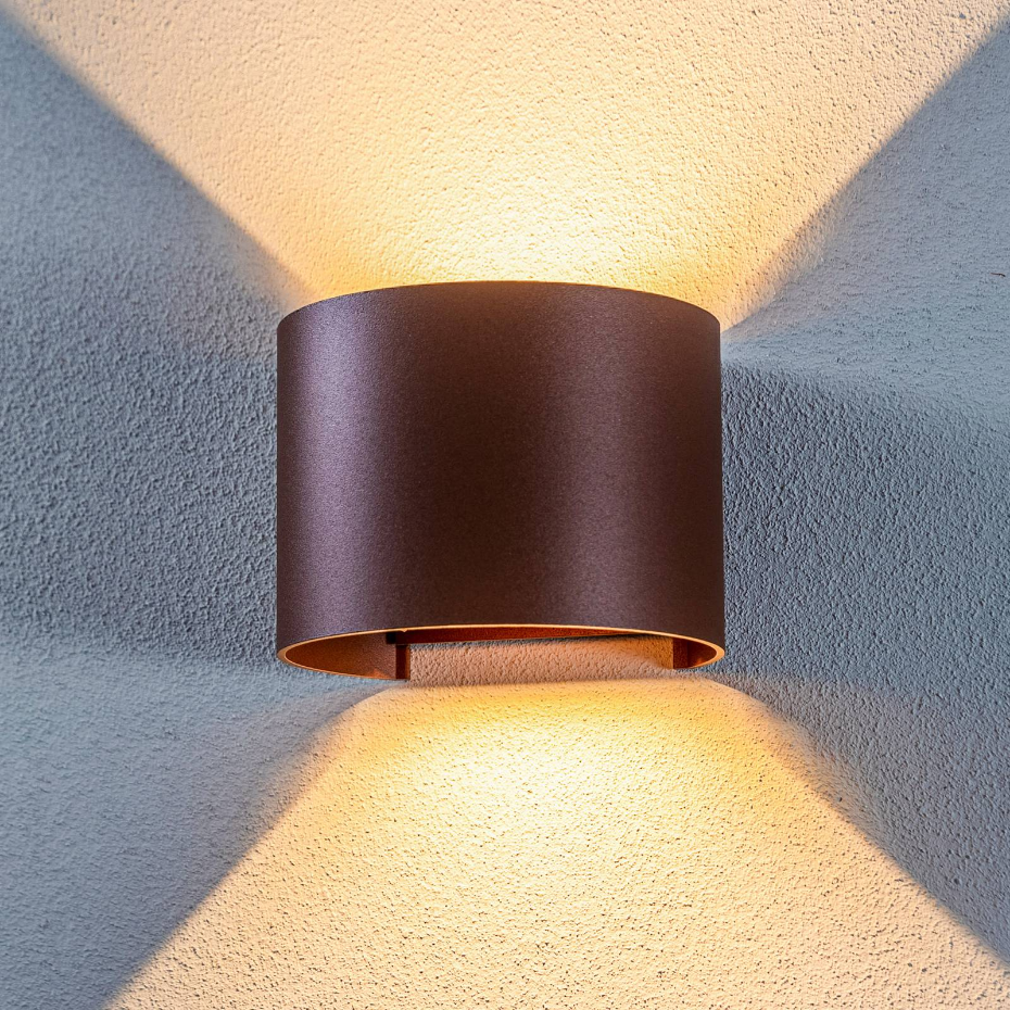 Applique extérieure en métal moderneLED