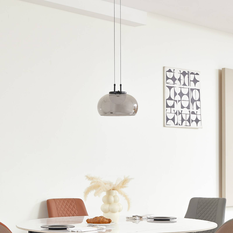 Suspension en verre moderneLED, Dain