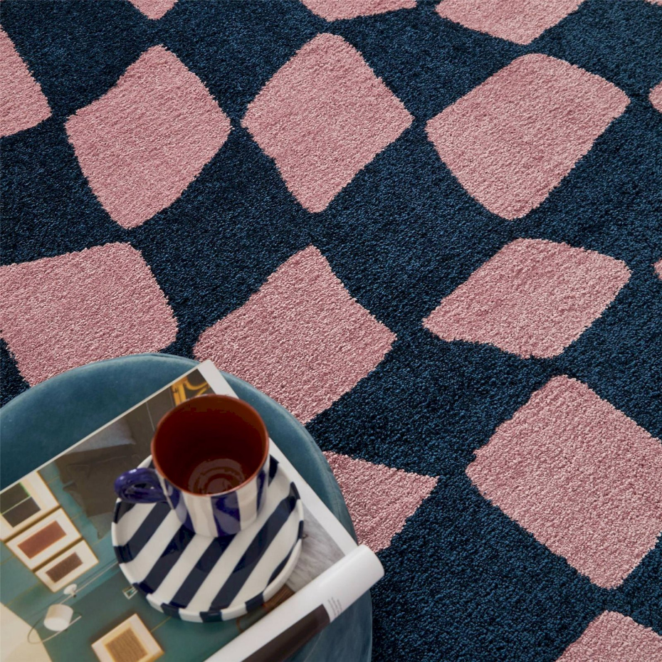 Tapis rectangulaire en polypropylène GROOVY