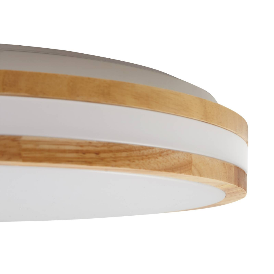 Plafonnier en bois moderneLED, Emiva