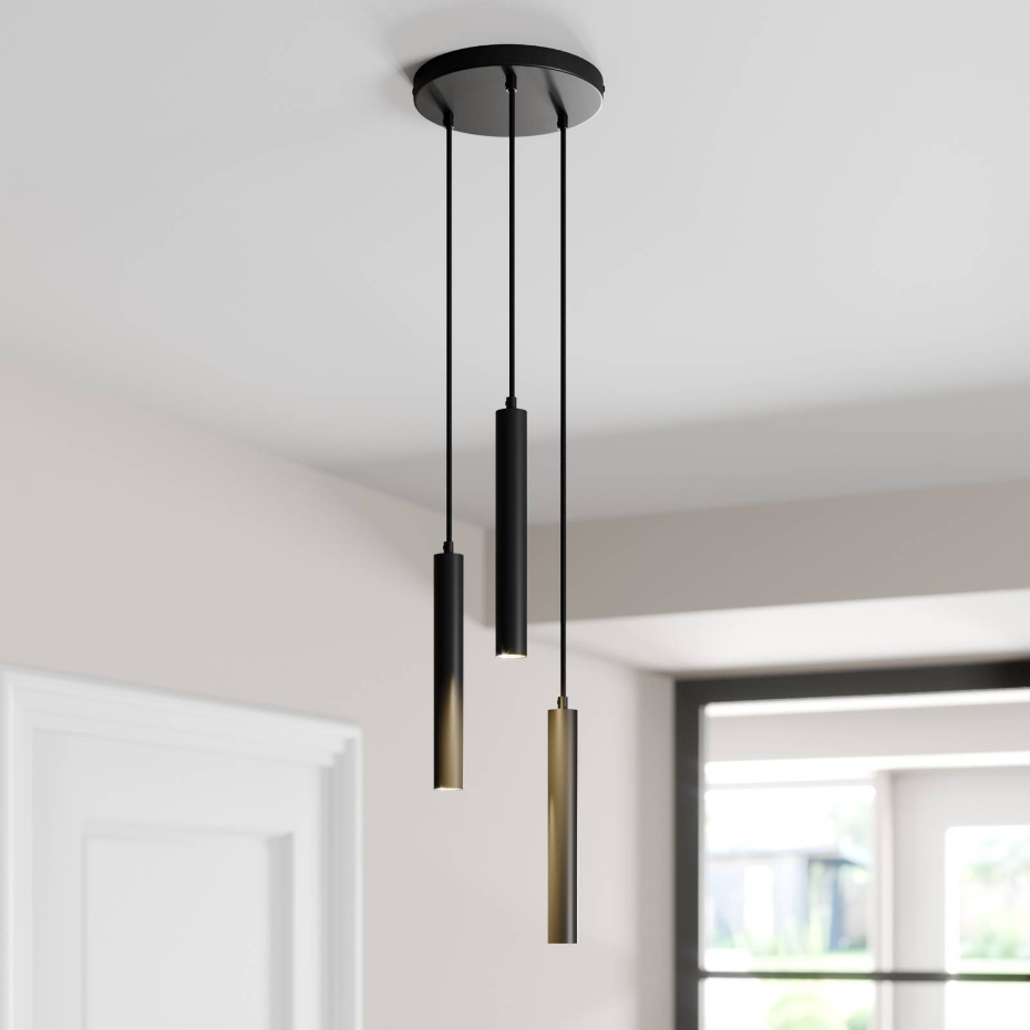 Suspension en aluminium moderneLED, Franka