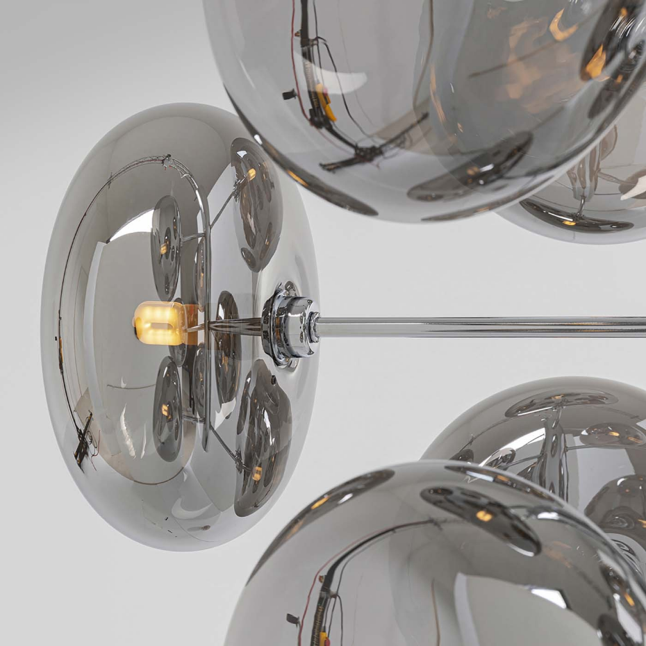 Suspension en verre et acier, HEADLIGHT