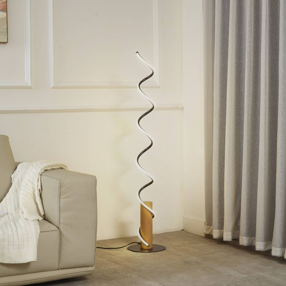 Lampadaire en aluminium traditionnelLED