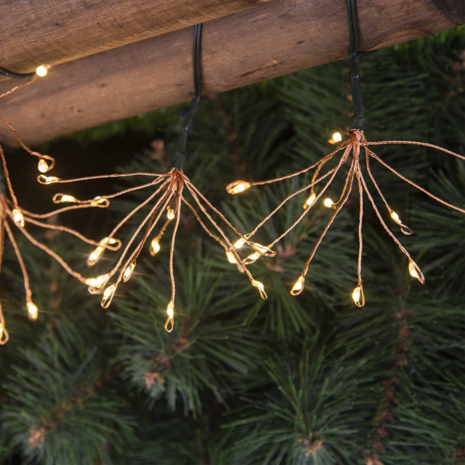 Guirlande solaire FIREWORKS 144 LED 4.2M