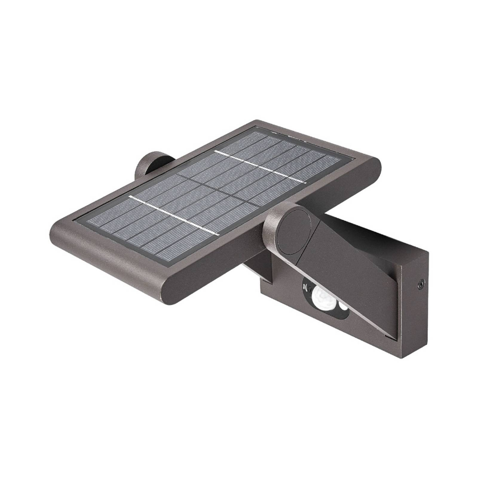 Lampe solaire extérieure en aluminiumLED