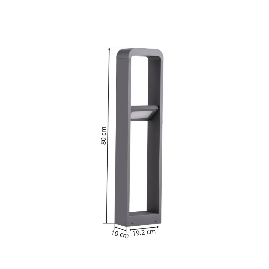 Luminaire extérieur en aluminium moderneLED