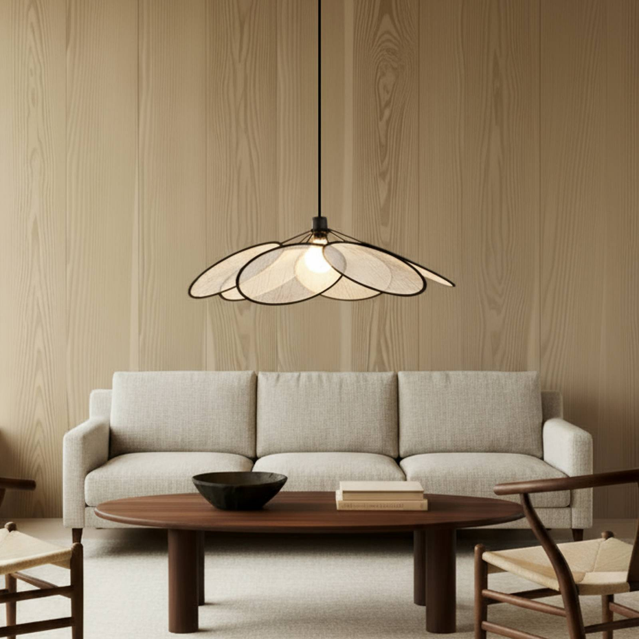 Suspension en textile traditionnelle
