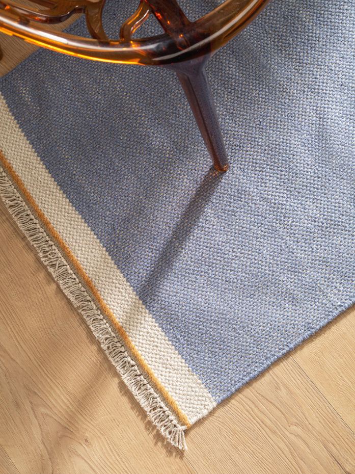 Tapis de couloir en laine tissé main KARLA