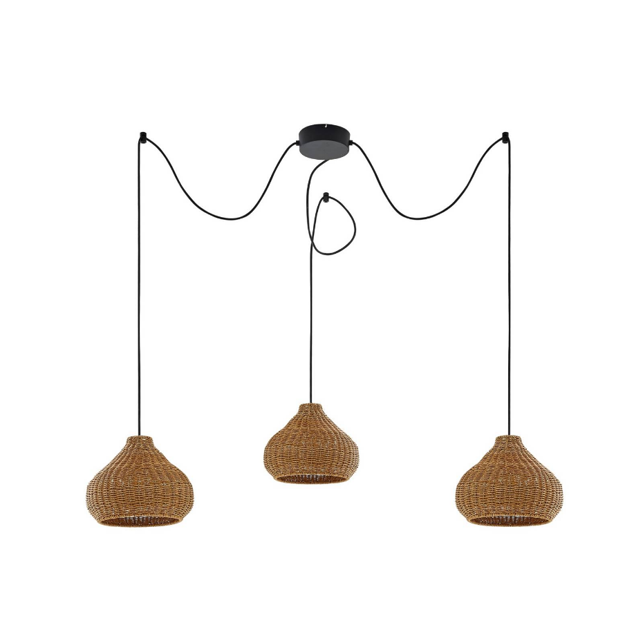 Luminaire extérieur en bois traditionnel