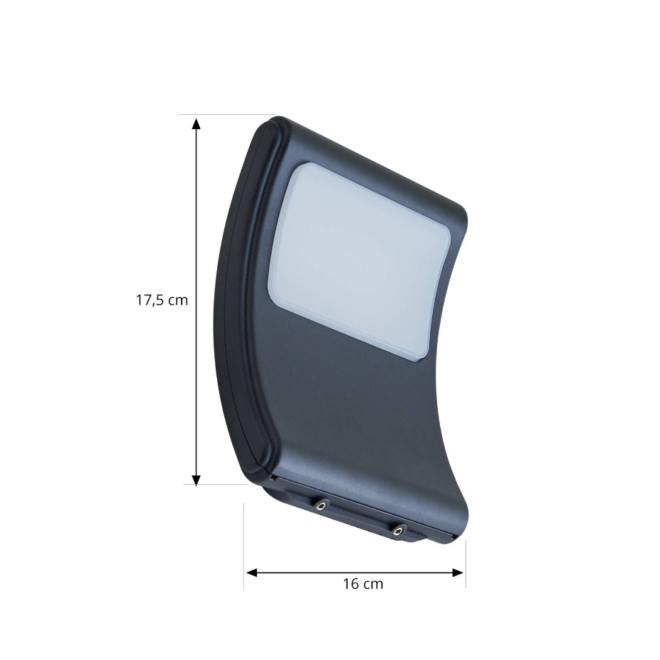 Applique extérieure en aluminiumLED, Radane