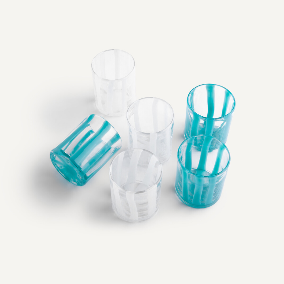 Set de 6 verres à eau, Ritual