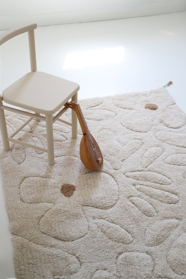 Tapis enfant lavable GENTLE FLORA