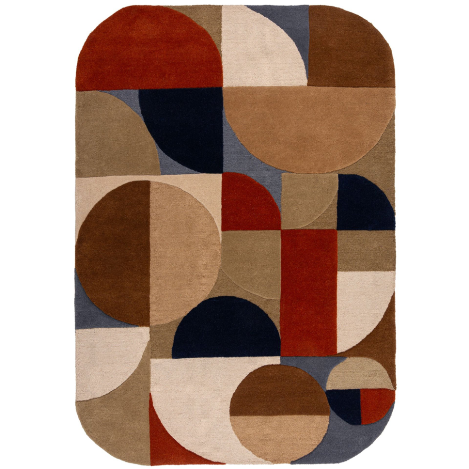 Tapis de chambre et salon en laine MANI