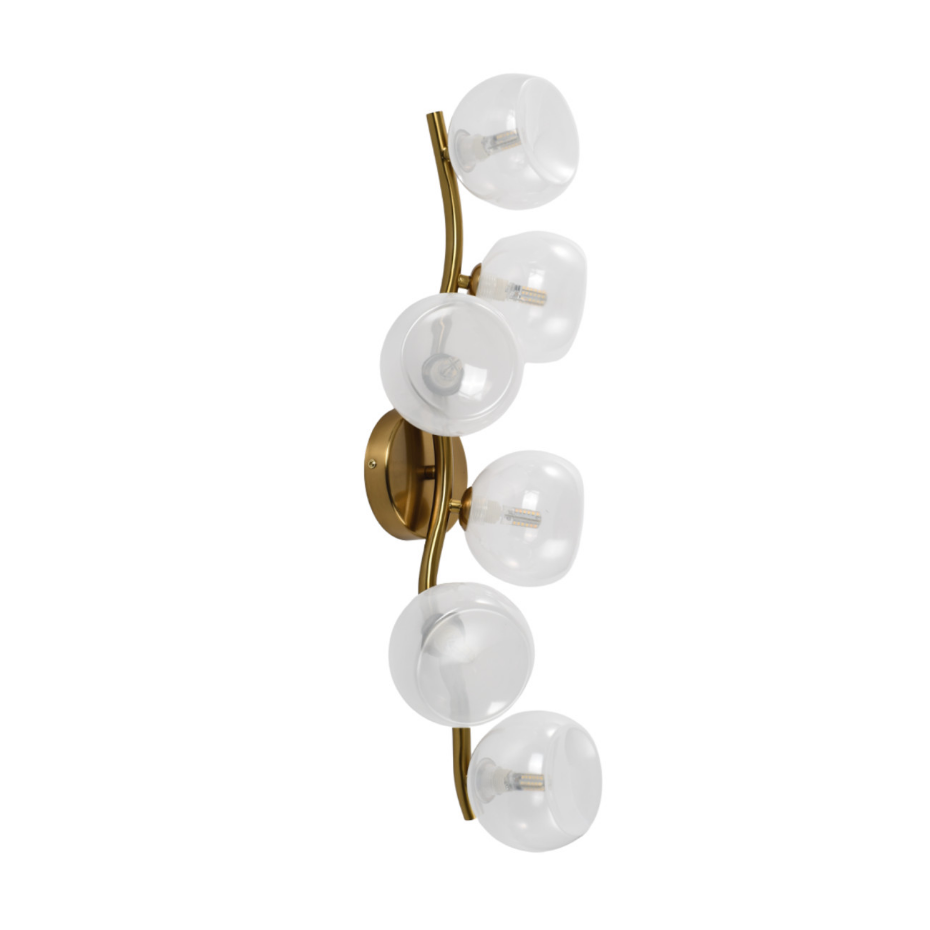Applique vague chic multi-verre - ISALINA