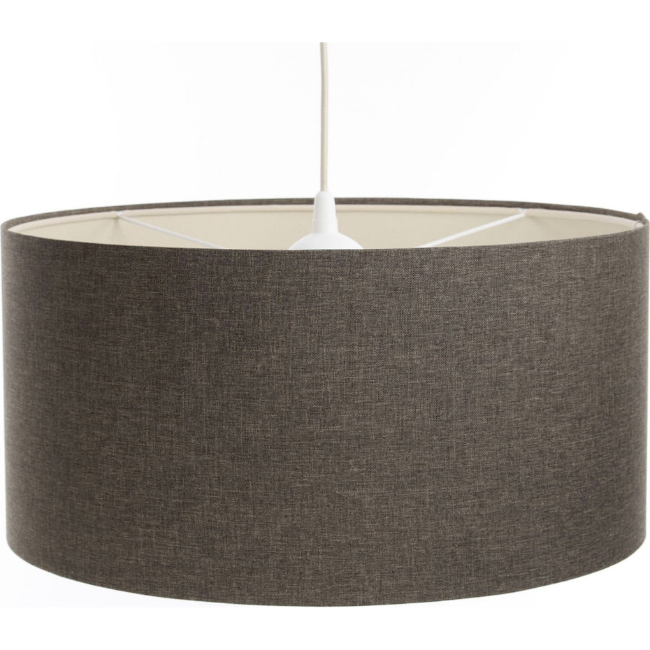 Suspension ronde en tissu lumière douce Boho Elegant