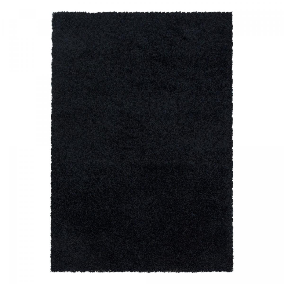 Tapis poils longs shaggy tissé motif uni UNI I