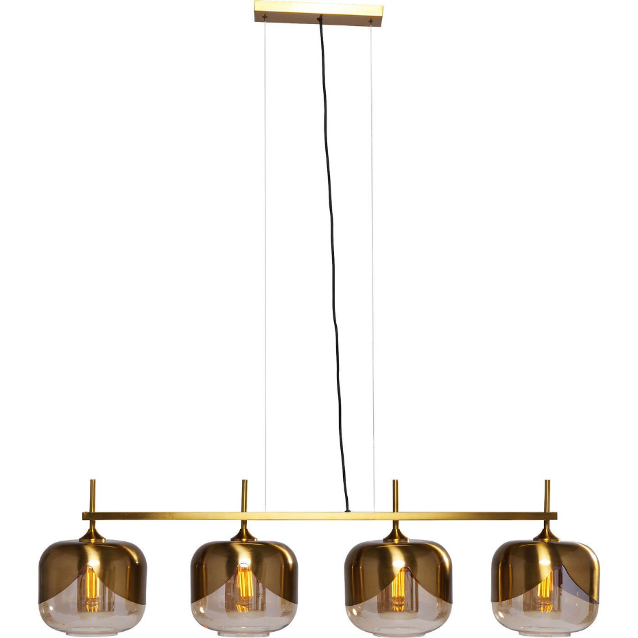 Suspension en verre et acier, GOBLET BALL