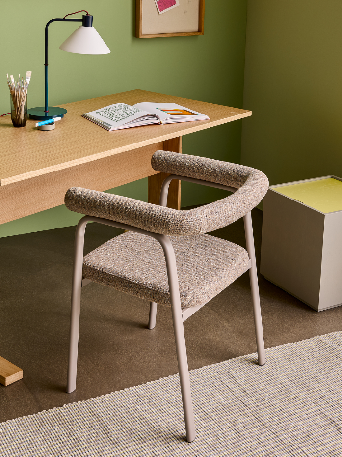 Lampe de table en fer et verre SPOT