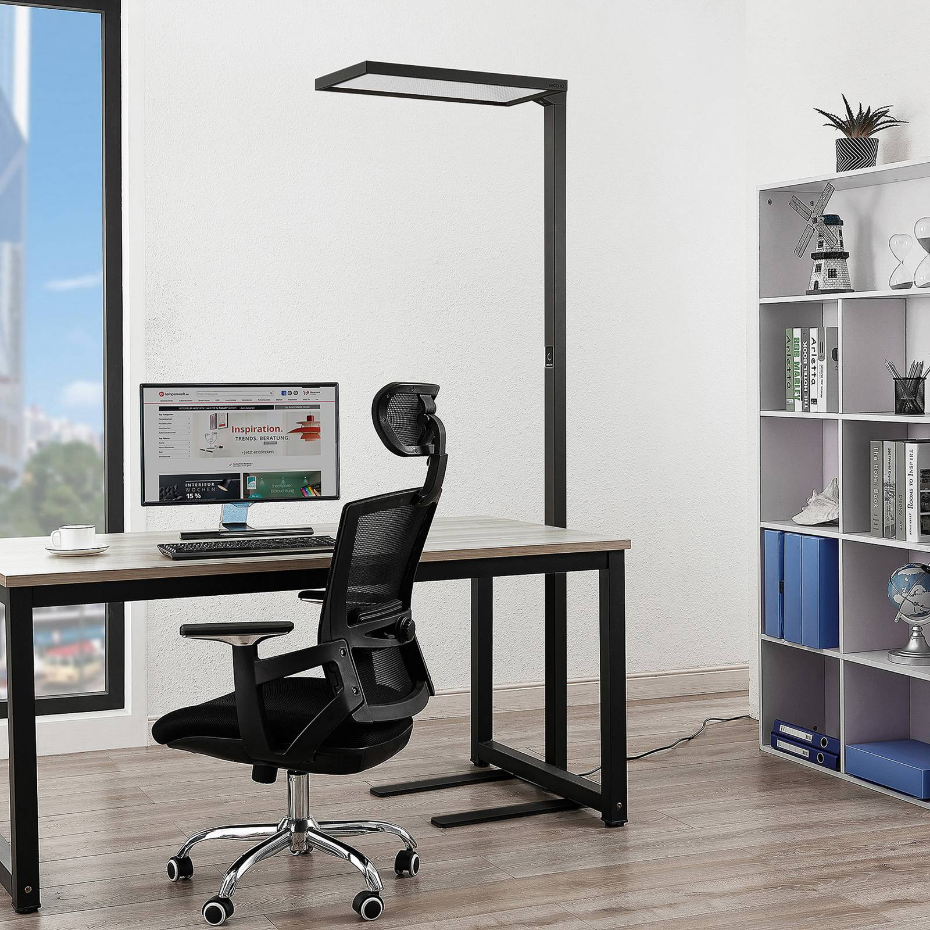Lampadaires de bureau en métal moderneLED