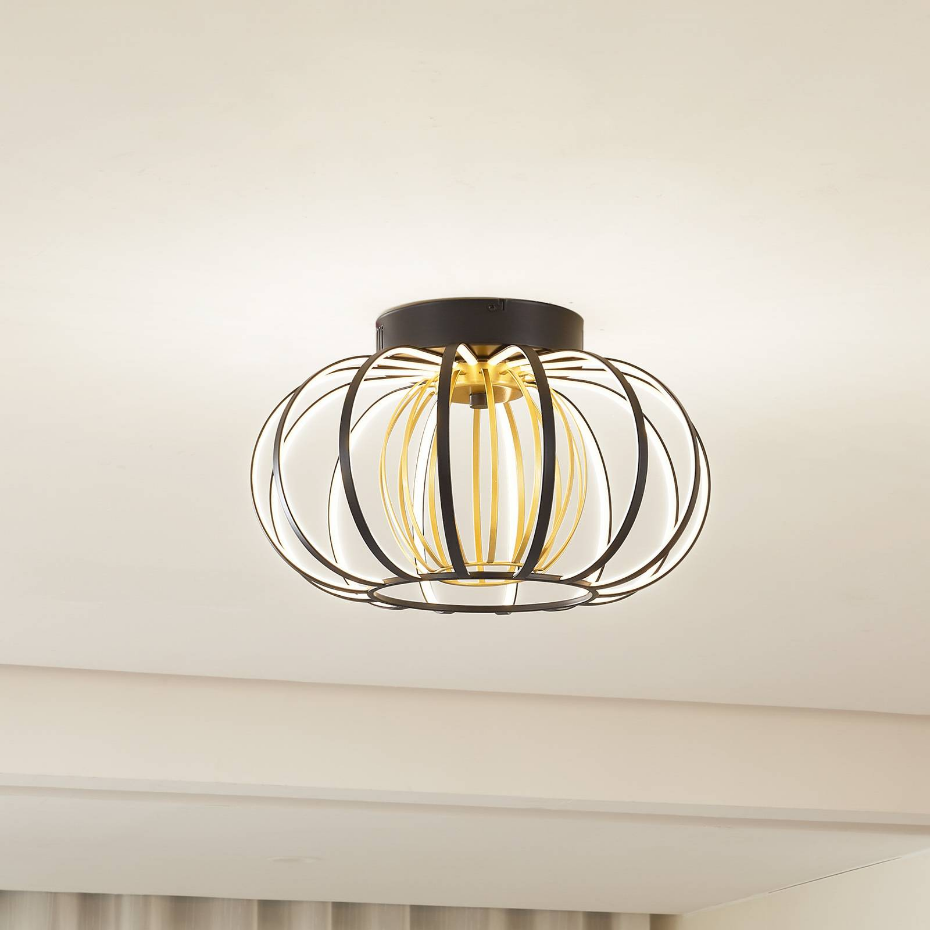 Plafonnier en métal moderneLED, Birger