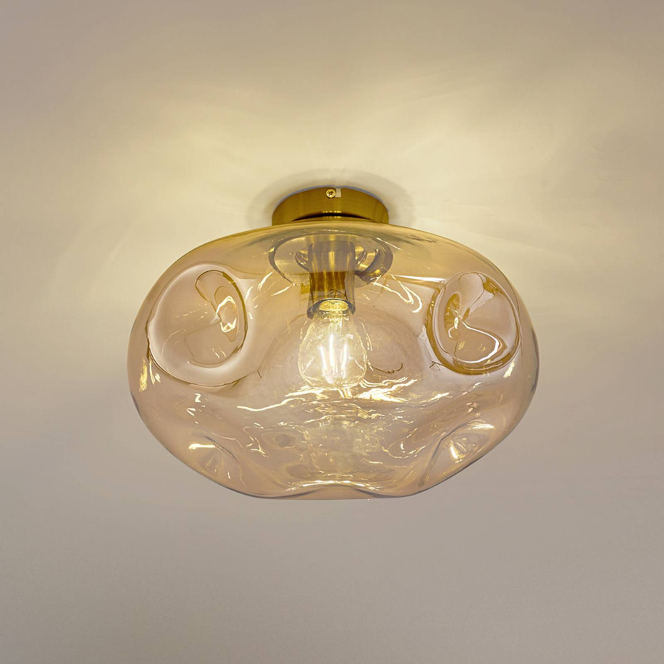 Plafonnier en métal design, Lelia