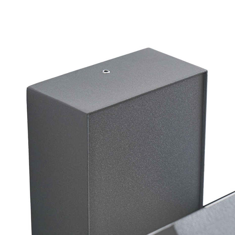 Applique extérieure en aluminium moderneLED