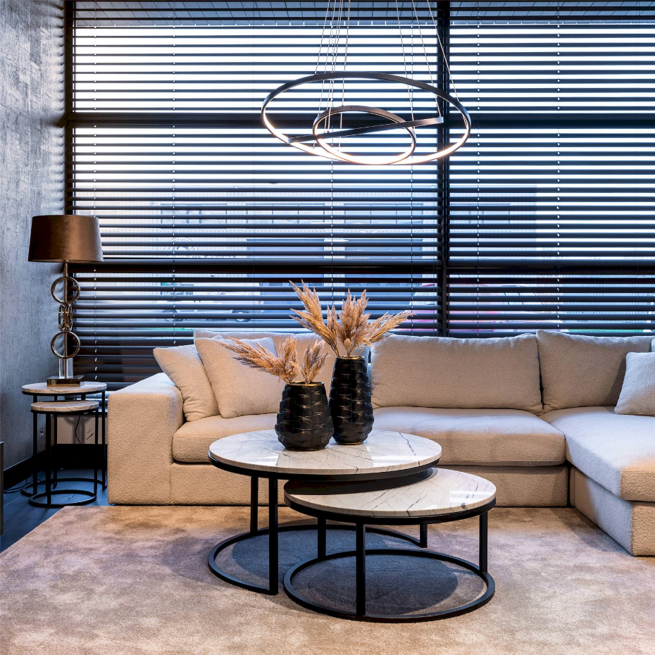 Lampe suspendue en aluminium Amira Richmond Decoration