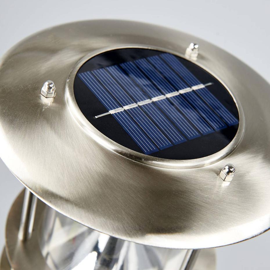 Lampe solaire en inox moderneLED, Sumaya
