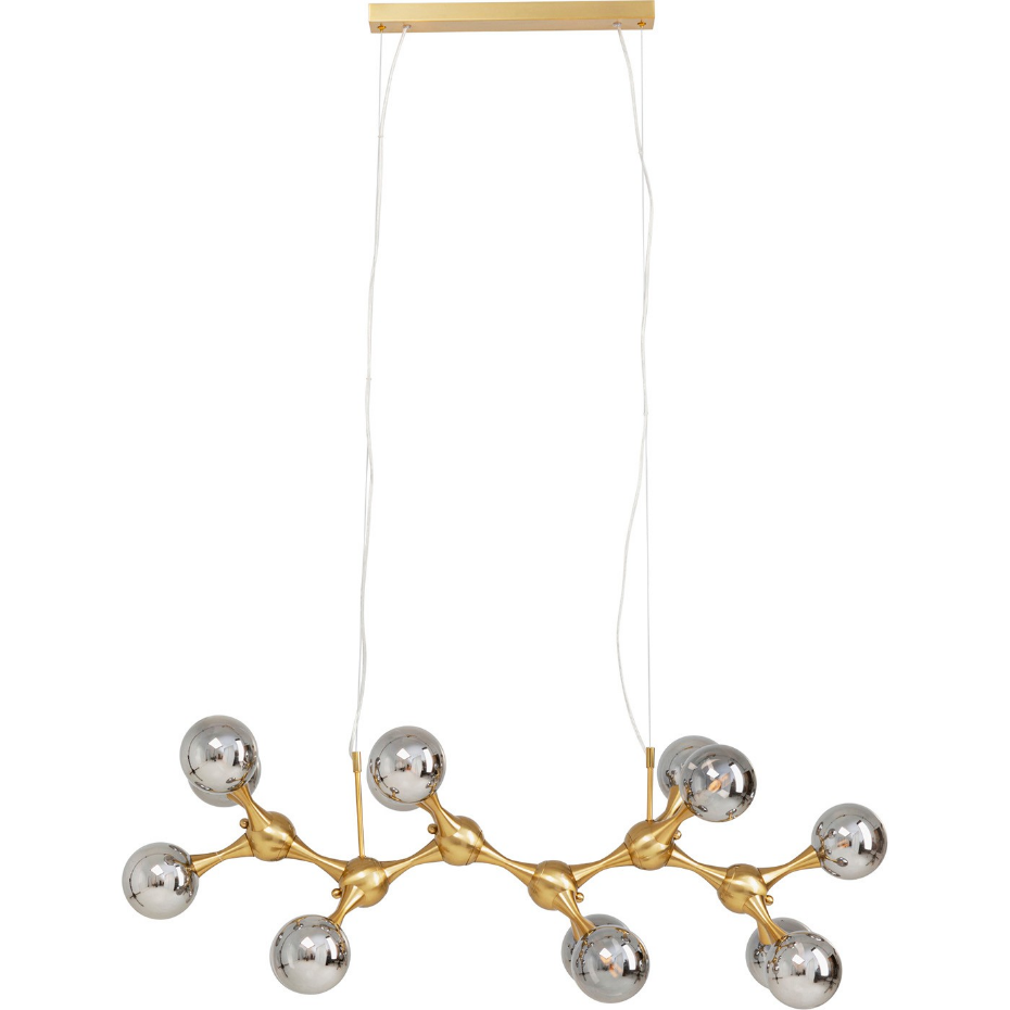 Suspension 14 abat-jours en verre, ATOMIC BALLS