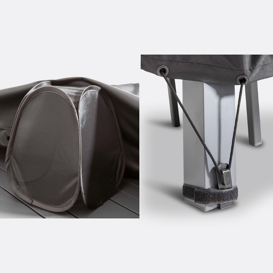 Housse de protection table de jardin L310, Pext
