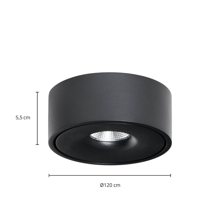 Plafonnier en aluminium moderneLED, Rotari