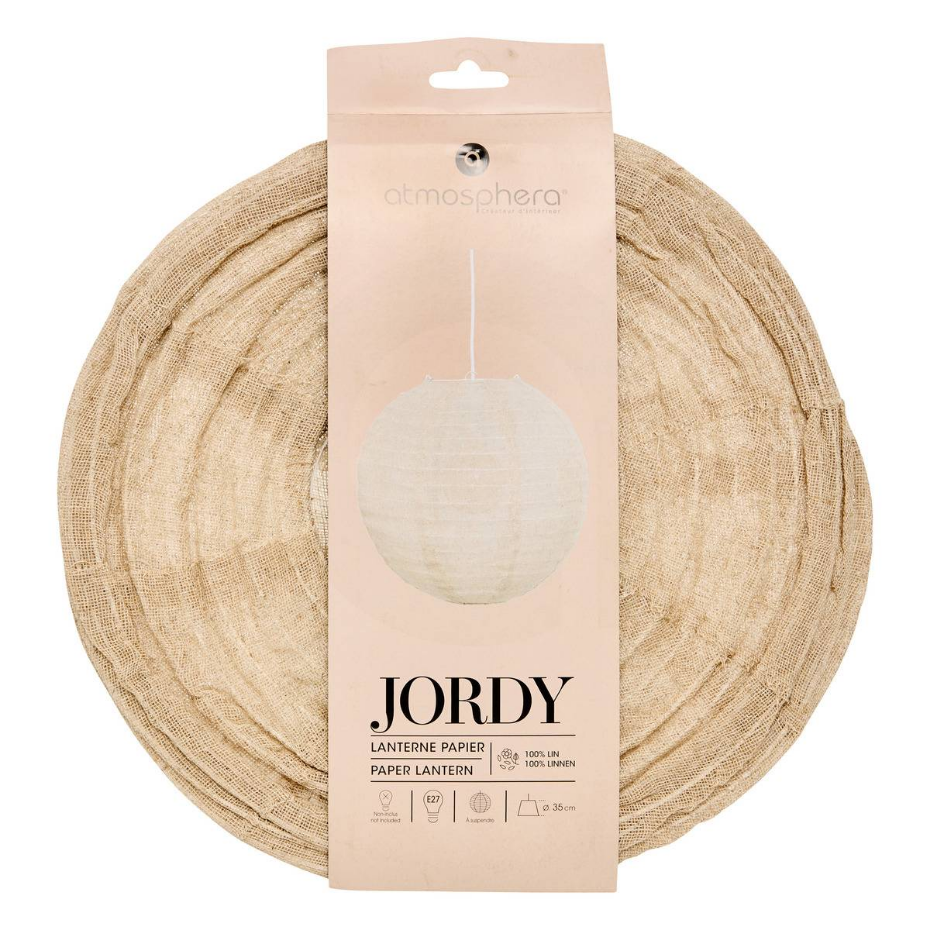 Lampe à poser art déco coton TOBIE