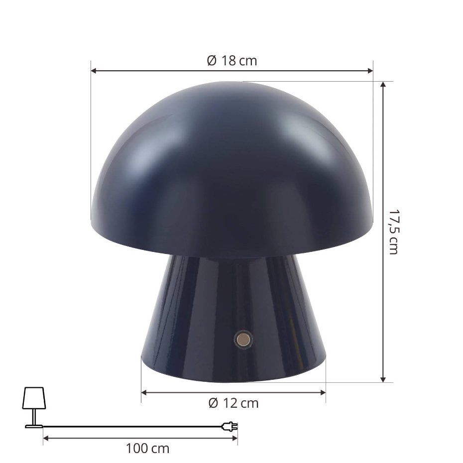 Lampe à poser en métal jeunesLED, Nevijo