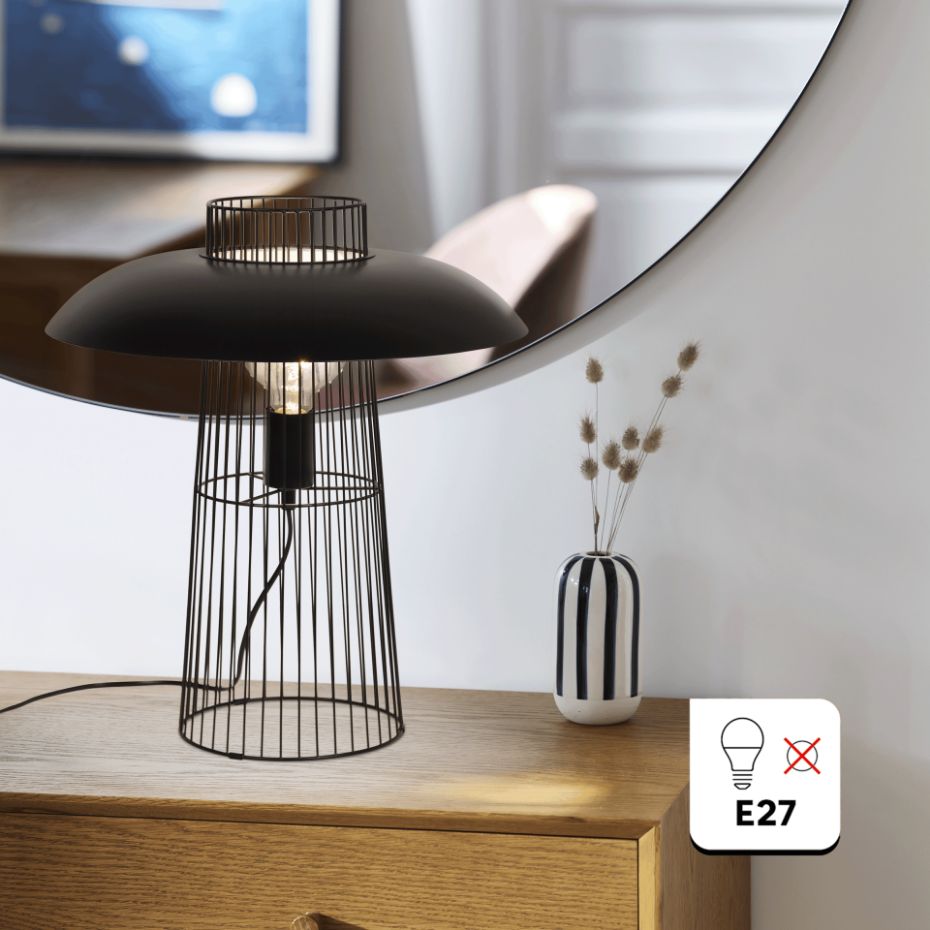 Lampe à poser en acier, SITIO