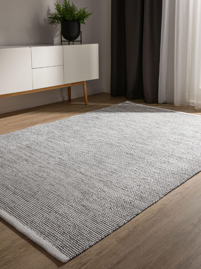 Tapis en coton tissé main RON
